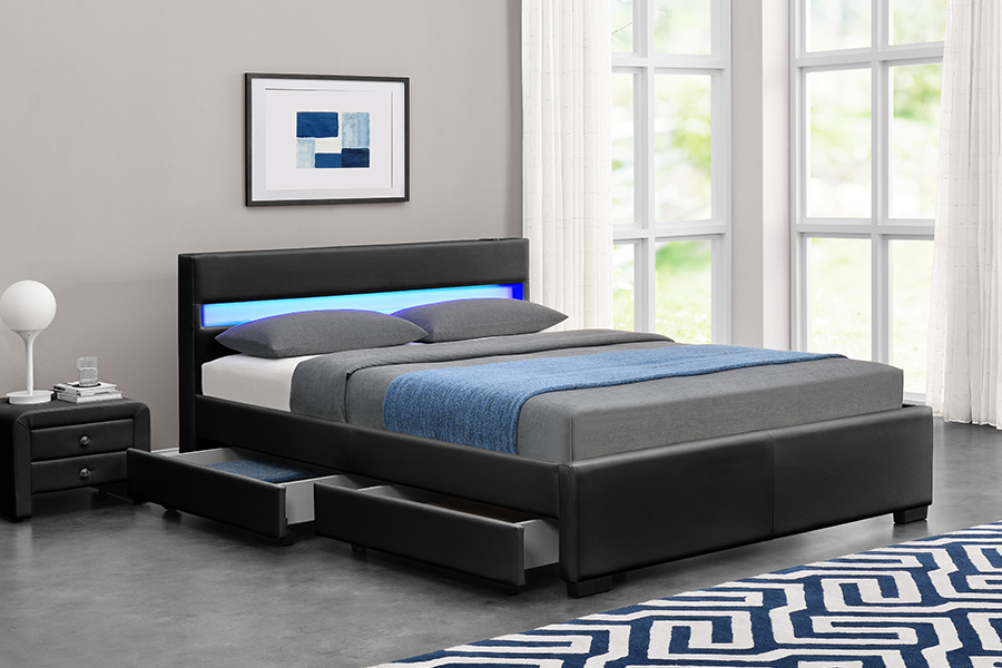 Rangka Katil Penyimpanan Audio-Visual Pelapis Speaker Bluetooth 1894-1DS