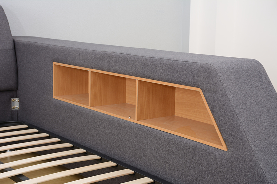 Rangka Katil Santai Bersepadu Pembesar Suara Bluetooth 1550 Upholster