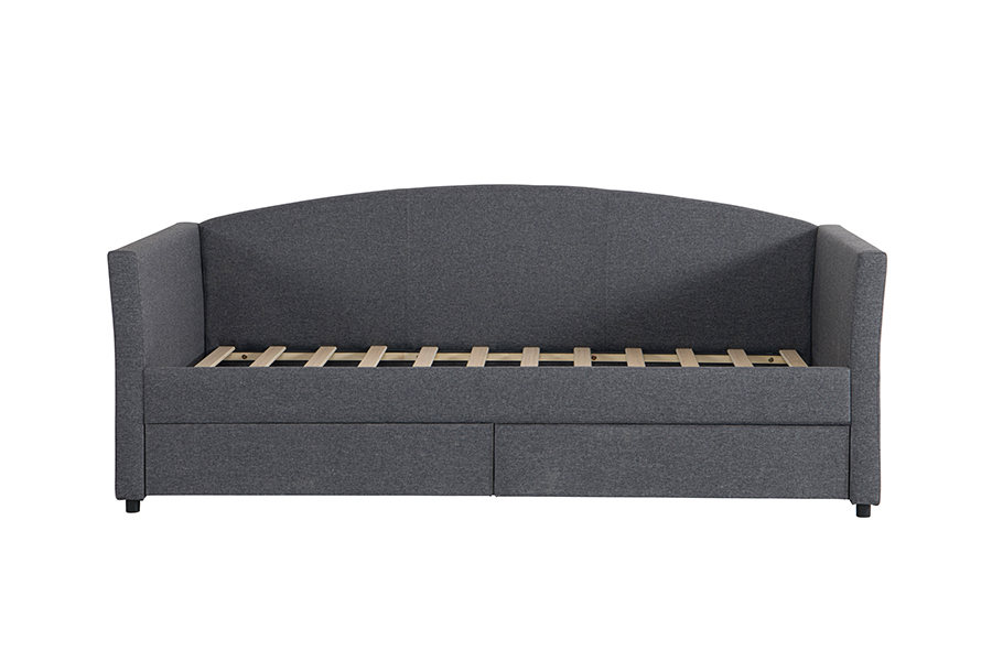 4271D Katil Sofa Penyimpanan Kapas-Linen Mesra Kulit