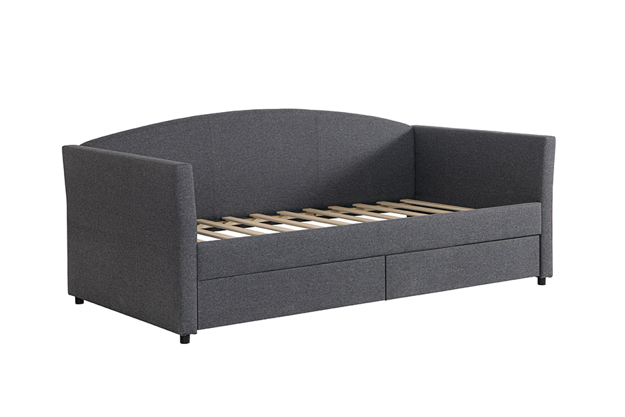 4271D Katil Sofa Penyimpanan Kapas-Linen Mesra Kulit