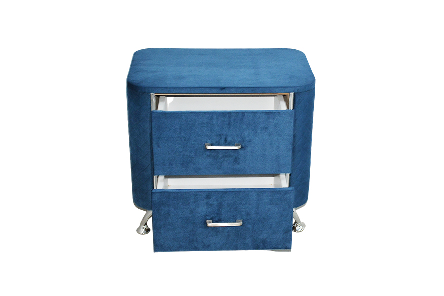 WSS954 Diamond Velvet Nightstand/ Meja Katil