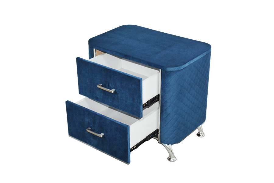 WSS954 Diamond Velvet Nightstand/ Meja Katil