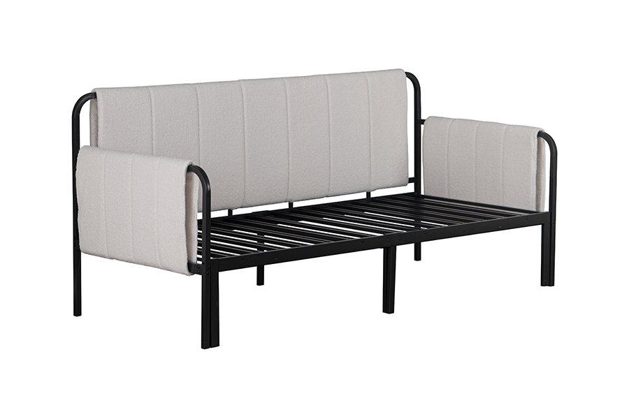 4712 Katil sofa Fabrik Bulu Kambing Trundle