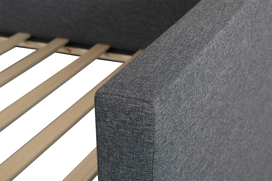 4271D Katil Sofa Penyimpanan Kapas-Linen Mesra Kulit