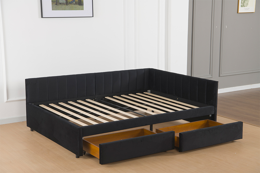 Katil Sofa Baldu Penyimpanan 4856D untuk Ruang Kecil