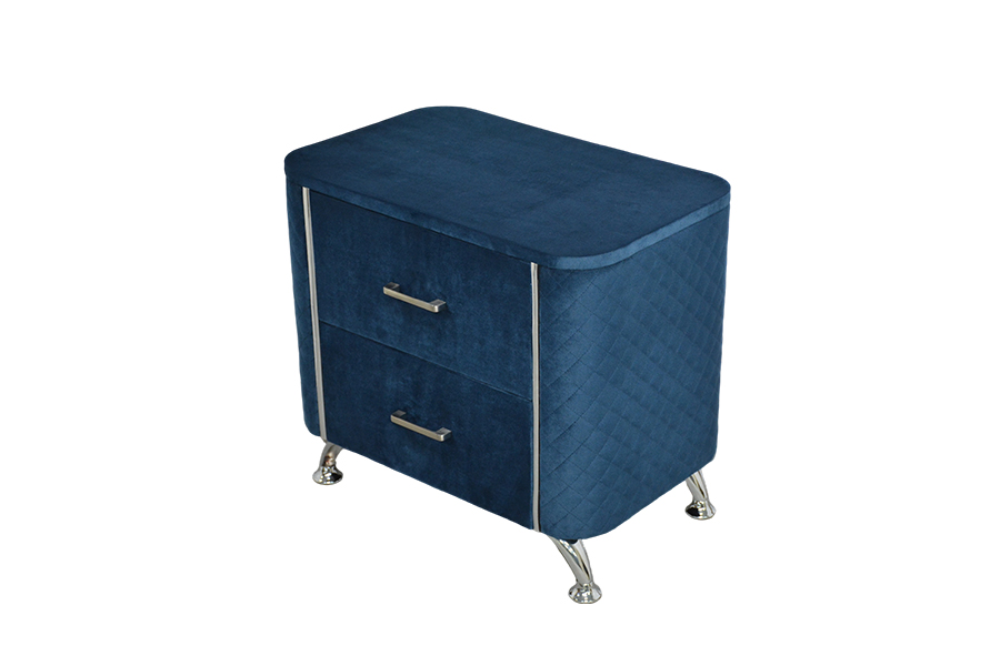 WSS954 Diamond Velvet Nightstand/ Meja Katil
