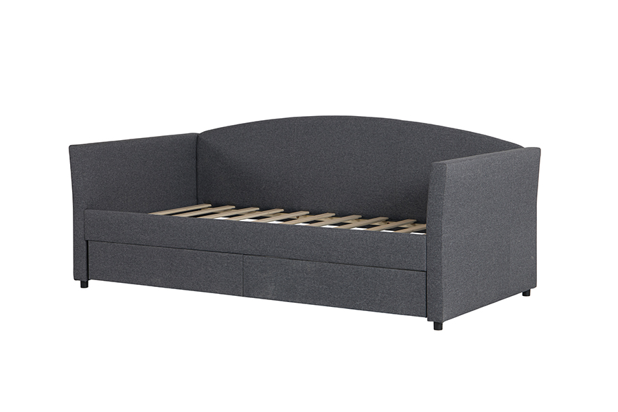 4271D Katil Sofa Penyimpanan Kapas-Linen Mesra Kulit