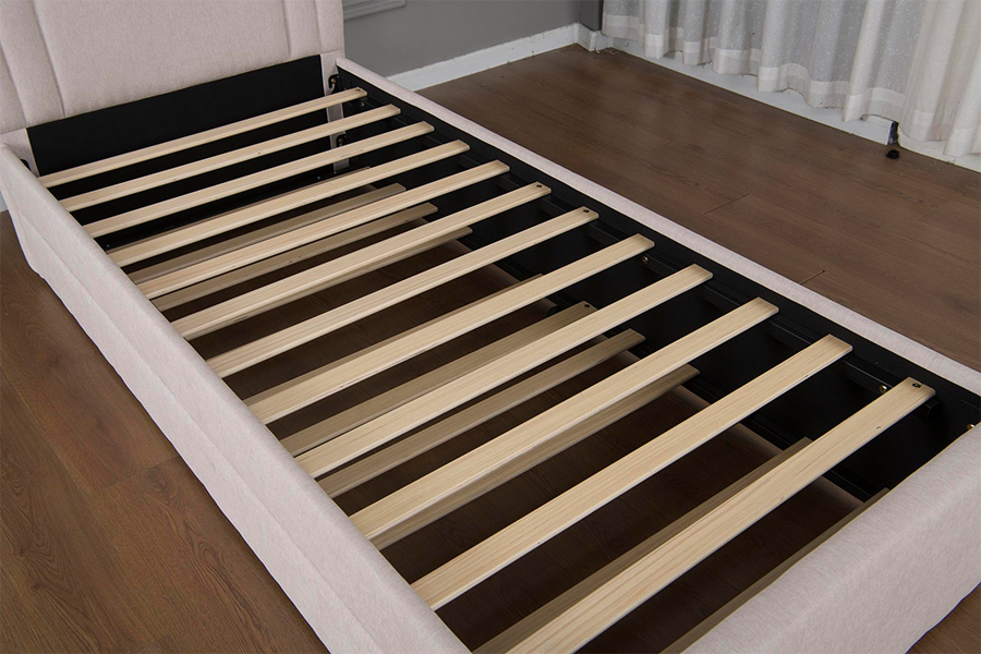 5021 Rangka Katil Upholsteri Tempat Tidur Berbilang Gerbang Trundle Bunk