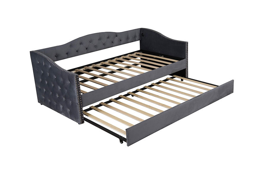 N17 Katil tarik keluar pelbagai fungsi Fungsi penyimpanan Katil sofa Trundle