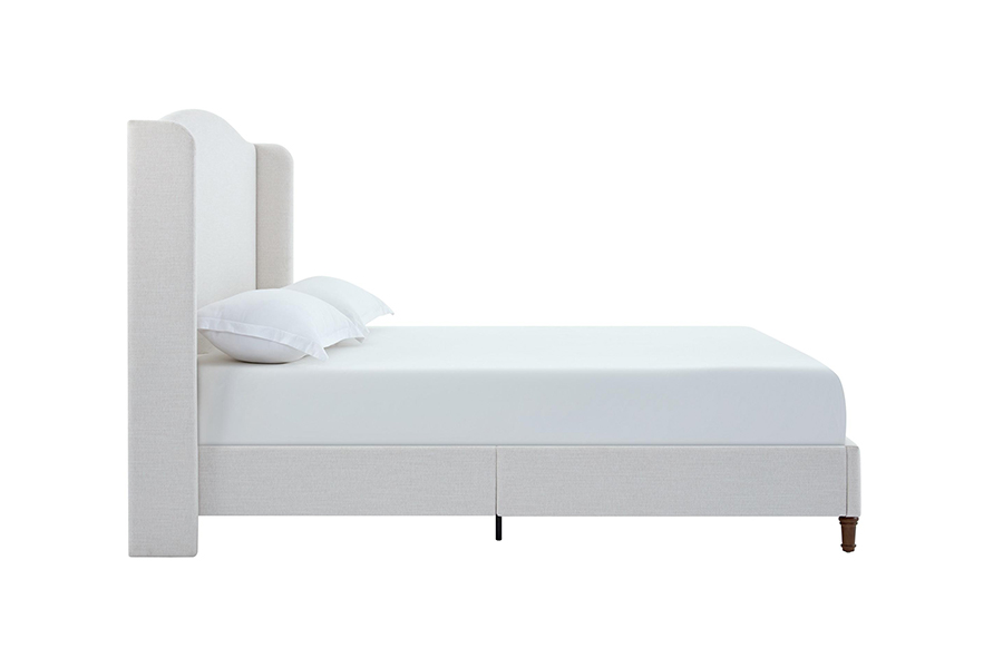 N4 Dimensi katil double bersaiz King Bingkai Katil Penyimpanan Upholsteri