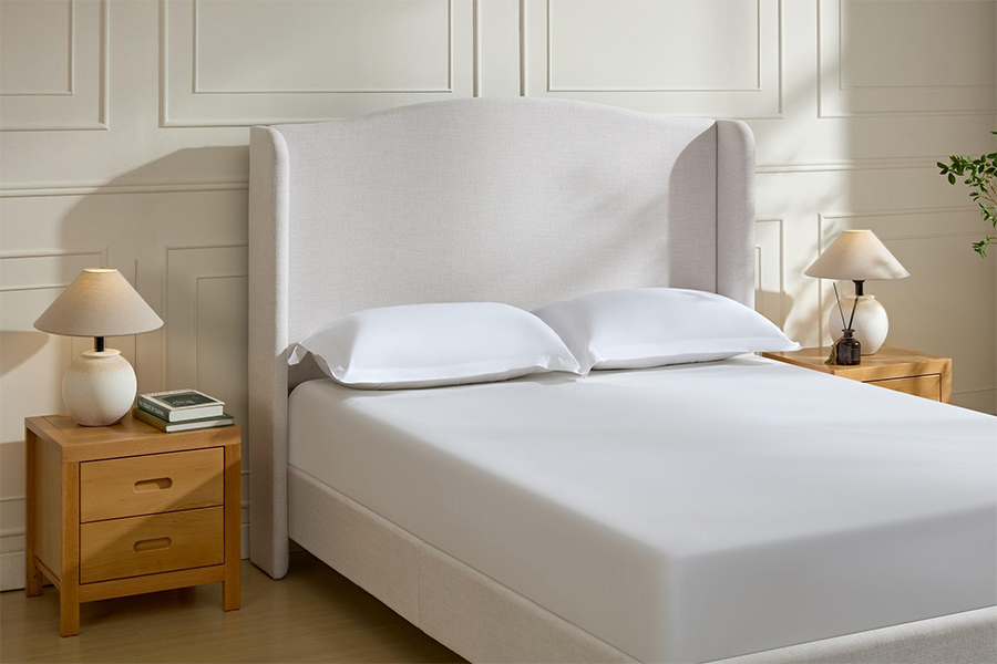 N4 Dimensi katil double bersaiz King Bingkai Katil Penyimpanan Upholsteri
