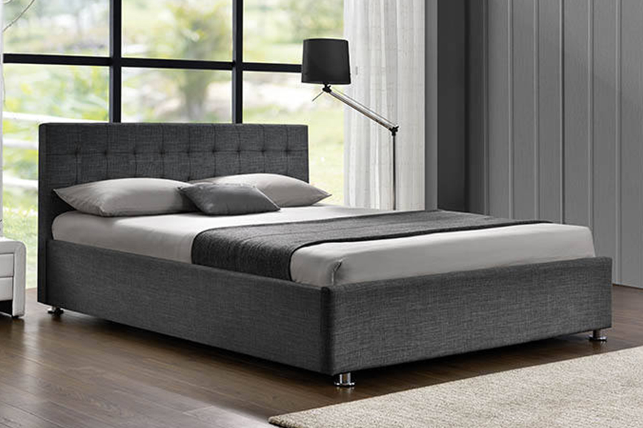 1151 Lif Gas Uthmaniyyah Reka Bentuk Katil Upholsteri Linen