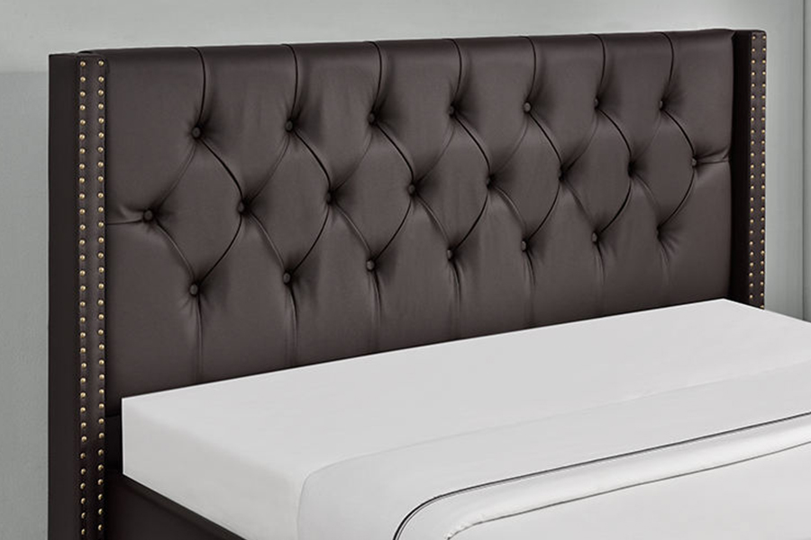 1210 Wing Design Classical Studs Katil Upholsteri