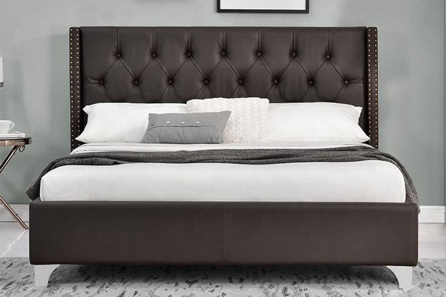 1210 Wing Design Classical Studs Katil Upholsteri