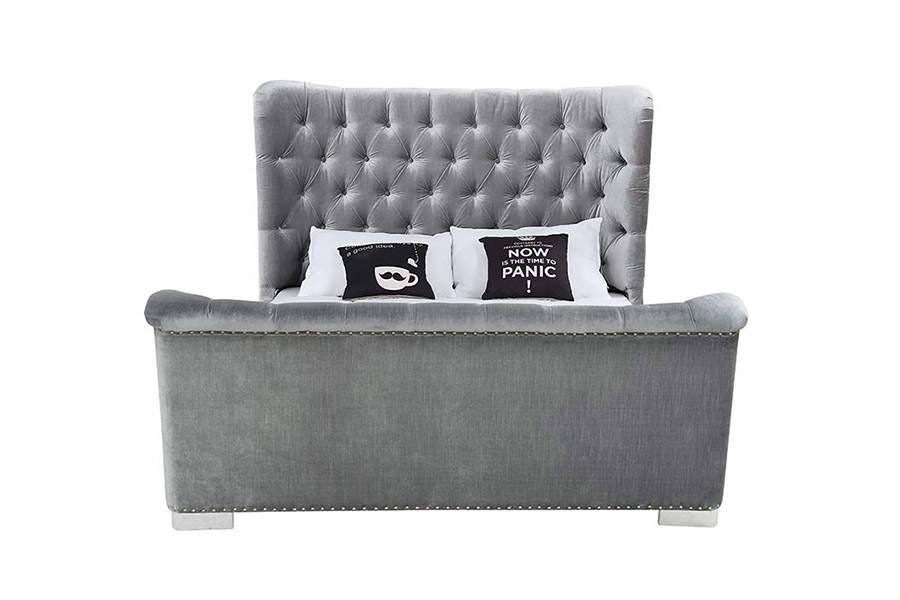 1413 Rekaan Moden Katil Upholstered Platform Upholster
