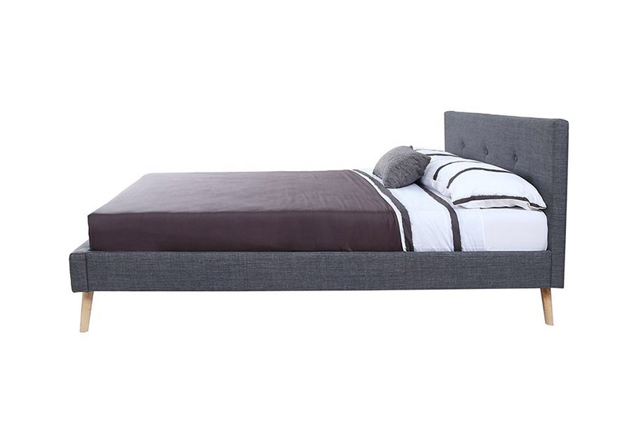 1368 Katil Upholsteri Rekaan Scandinavia Bergaya