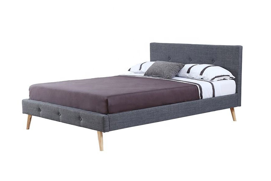 1368 Katil Upholsteri Rekaan Scandinavia Bergaya
