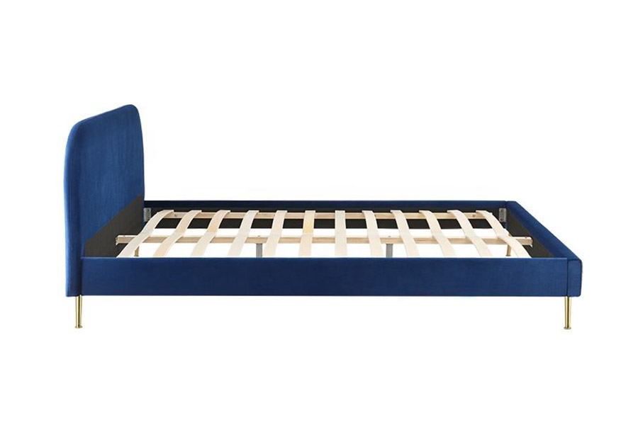 1358 Katil Fabrik Ringkas yang Elegan Katil Upholsteri