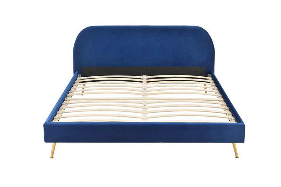 1358 Katil Fabrik Ringkas yang Elegan Katil Upholsteri