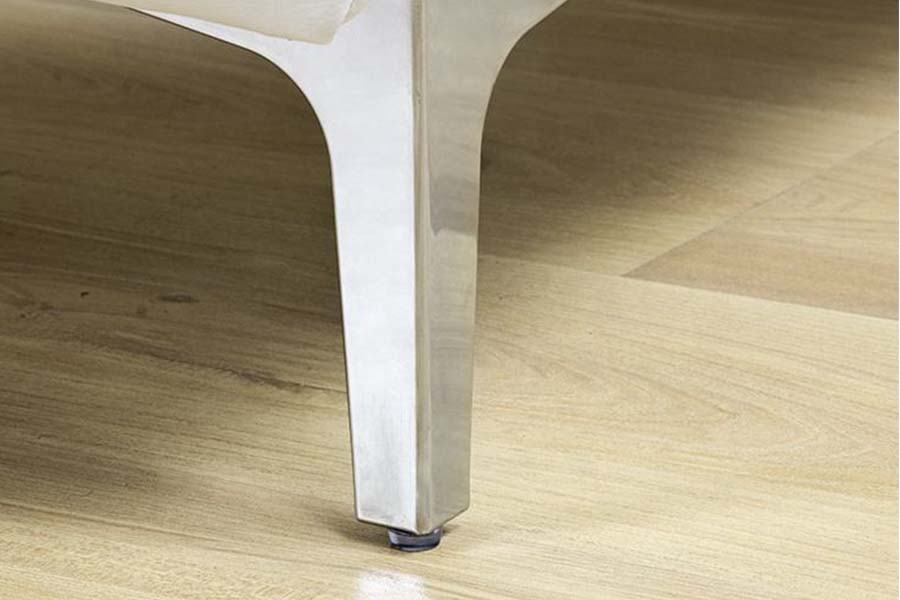 1586 Katil Upholsteri Bingkai Kayu Lembut Kulit PU Putih