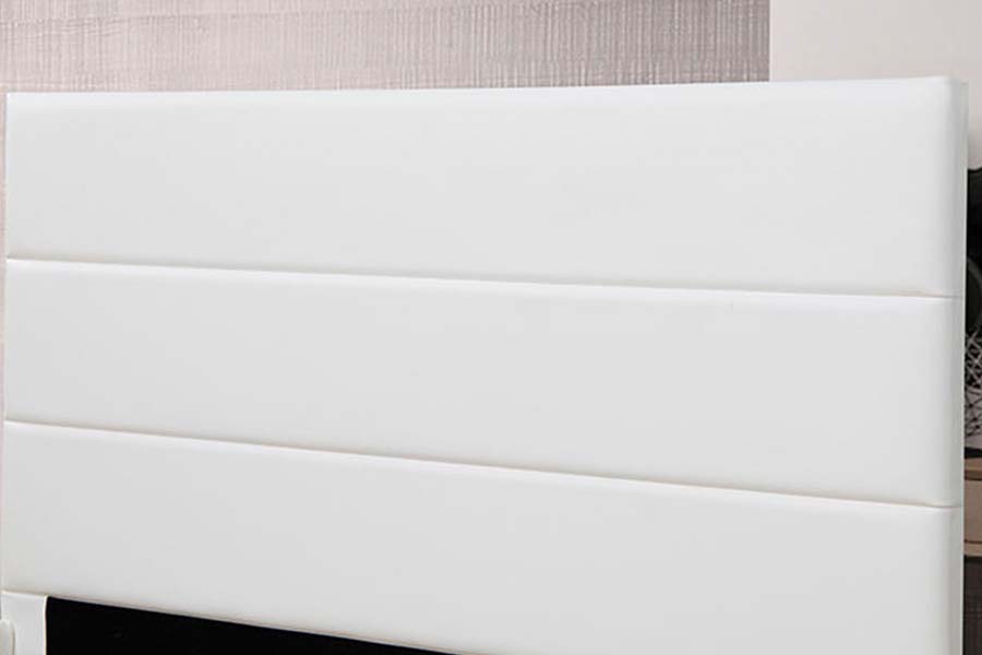 Katil Upholsteri Panel Kepala Katil Blok Persegi 1639