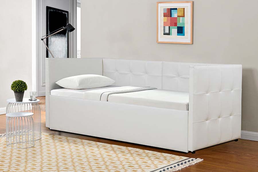 Katil sofa 1637 Trundle Soft Leather Day