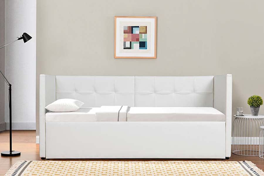 Katil sofa 1637 Trundle Soft Leather Day