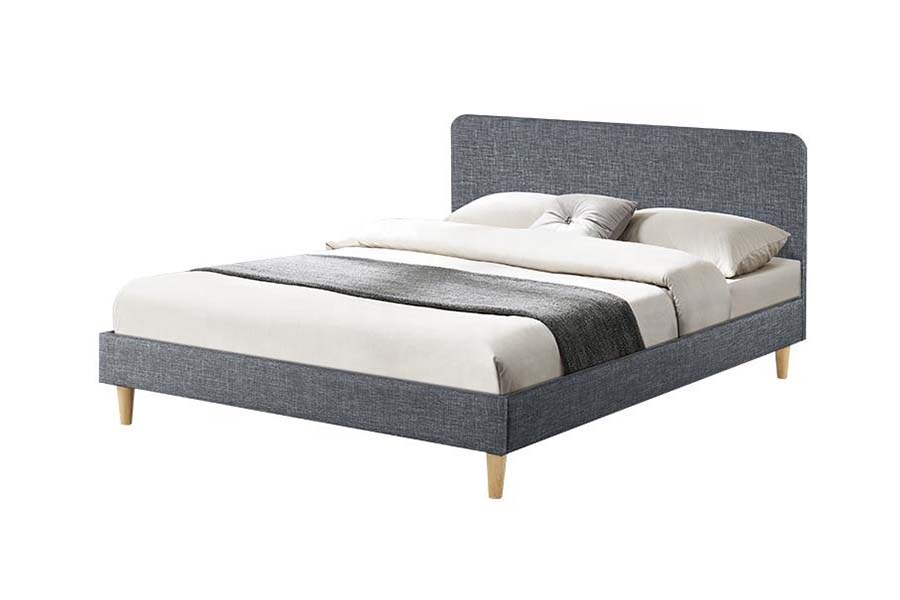 1509 Katil Berlapis Kayu Linen Berkualiti Tinggi
