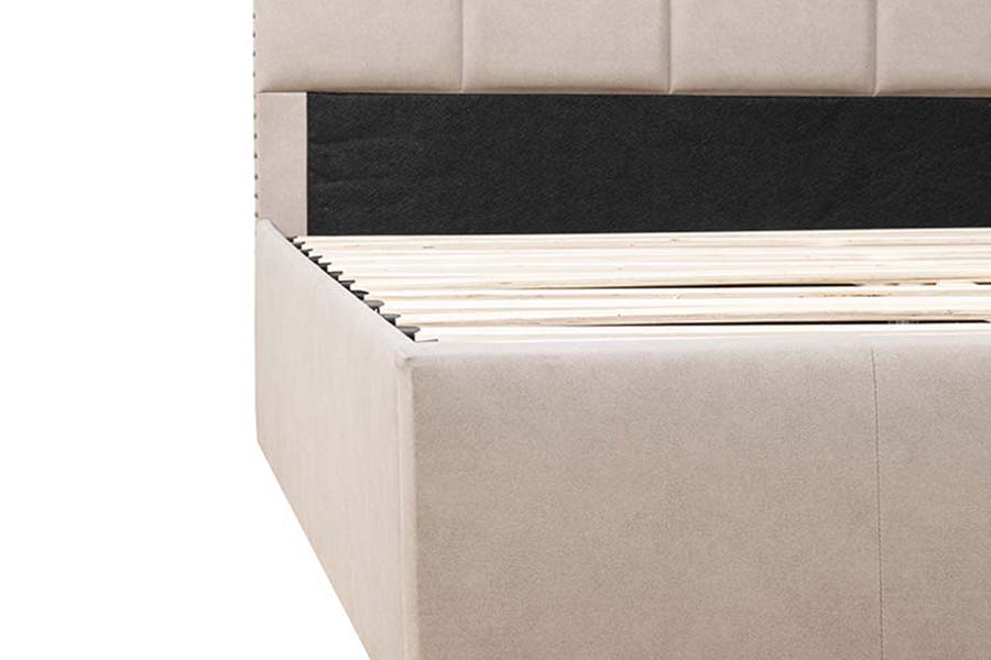 1616 King Size Katil Lembut Rekaan Butang Katil Upholsteri