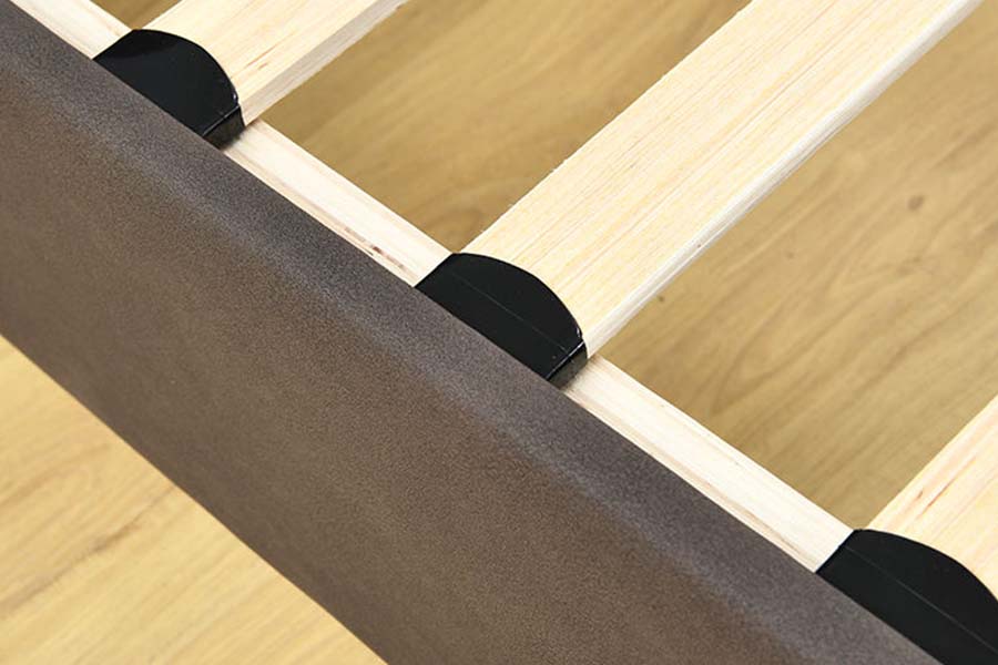 1615 Katil Kulit Bersaiz Bujang Katil Upholsteri