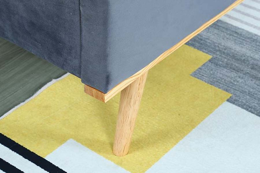 1495 Fabric Double Bed Rangka Katil Tahan Lama Katil Upholsteri