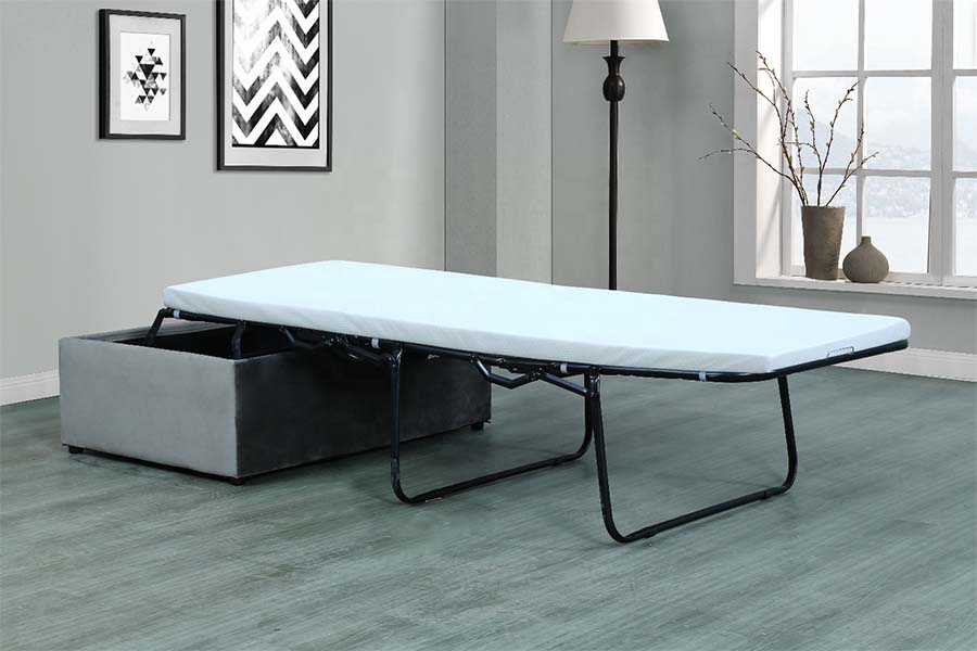 1484 Rekaan Butang Kotak ottoman storan upholsteri
