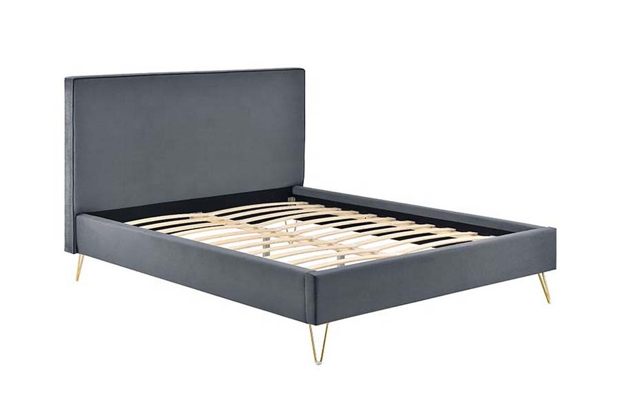 1476 Katil Pelantar Fabrik Baldu Berwarna-warni Katil Upholsteri