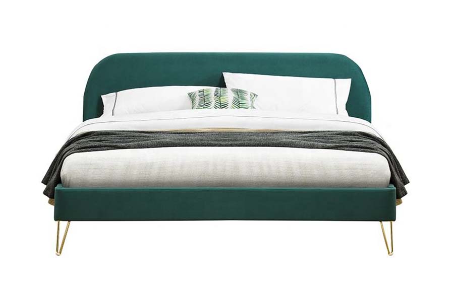 1475 Berkualiti Tinggi Rangka Katil King Size Katil Upholsteri