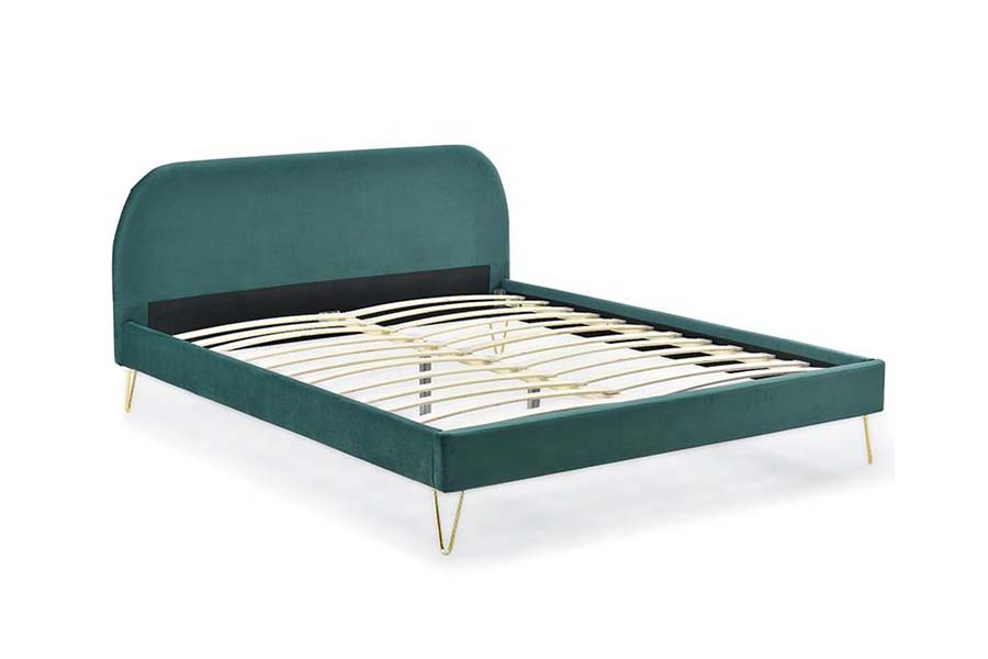 1475 Berkualiti Tinggi Rangka Katil King Size Katil Upholsteri