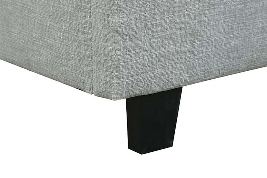 1465 Katil Upholsteri Bingkai Kayu Saiz Penuh