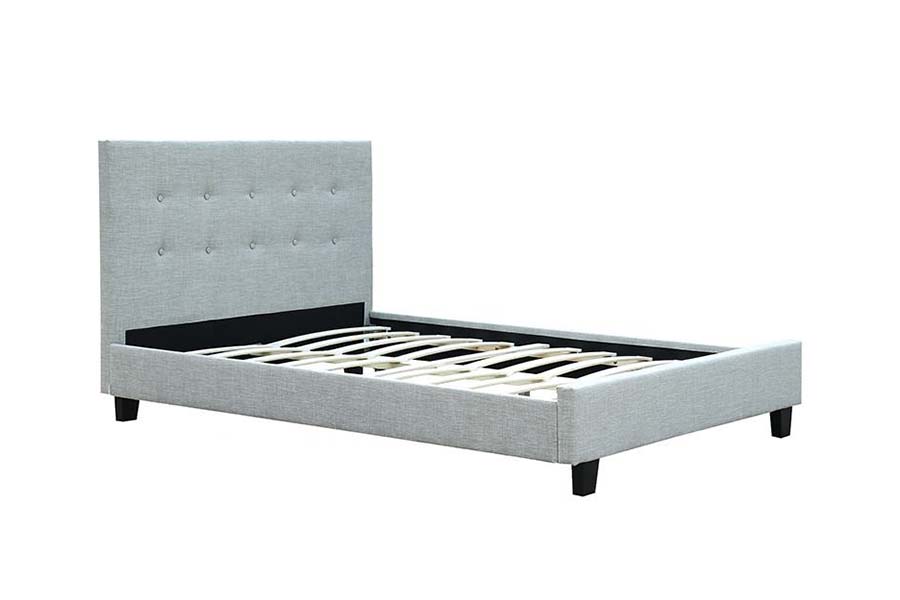 1465 Katil Upholsteri Bingkai Kayu Saiz Penuh