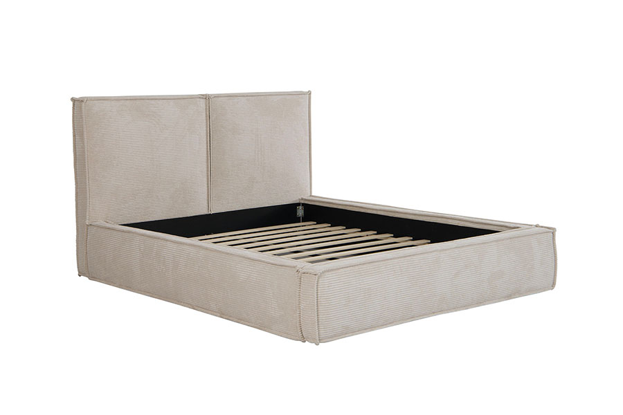 4213 Katil Upholsteri Rekaan Tauhu Fabrik Corduroy