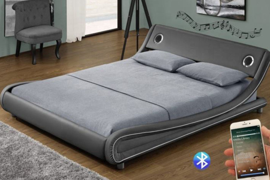 Rangka Katil Kulit Sintetik Pembesar Suara Gas Lif 1140S