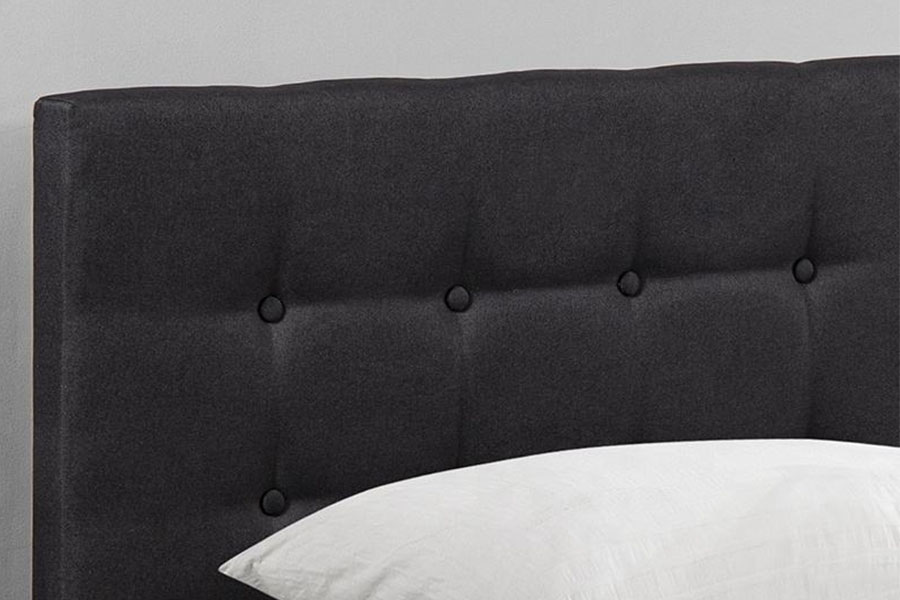 1286G Bingkai Katil Penyimpanan Uthmaniyyah Berumbai-Button Single Upholstered